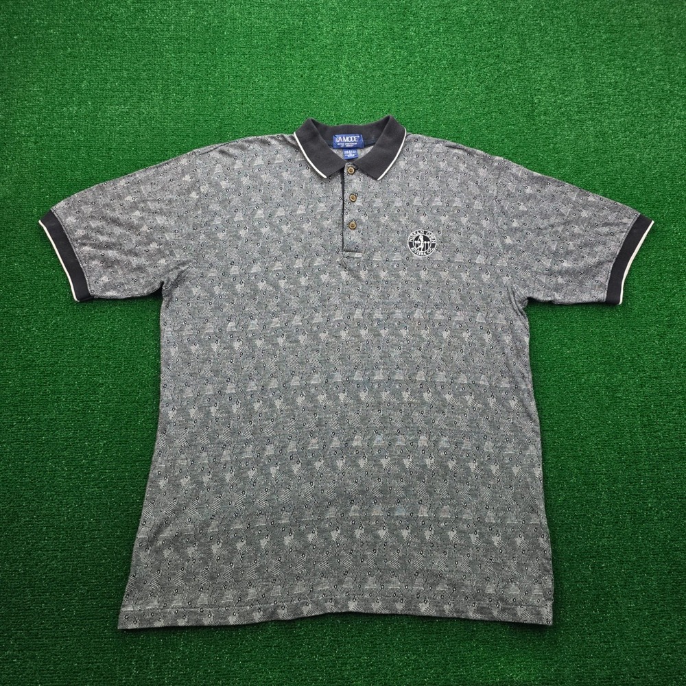 Vintage Nissan Open Riviera CC Polo Shirt Mens XL Golf Made in USA LA Mode‎ 90s